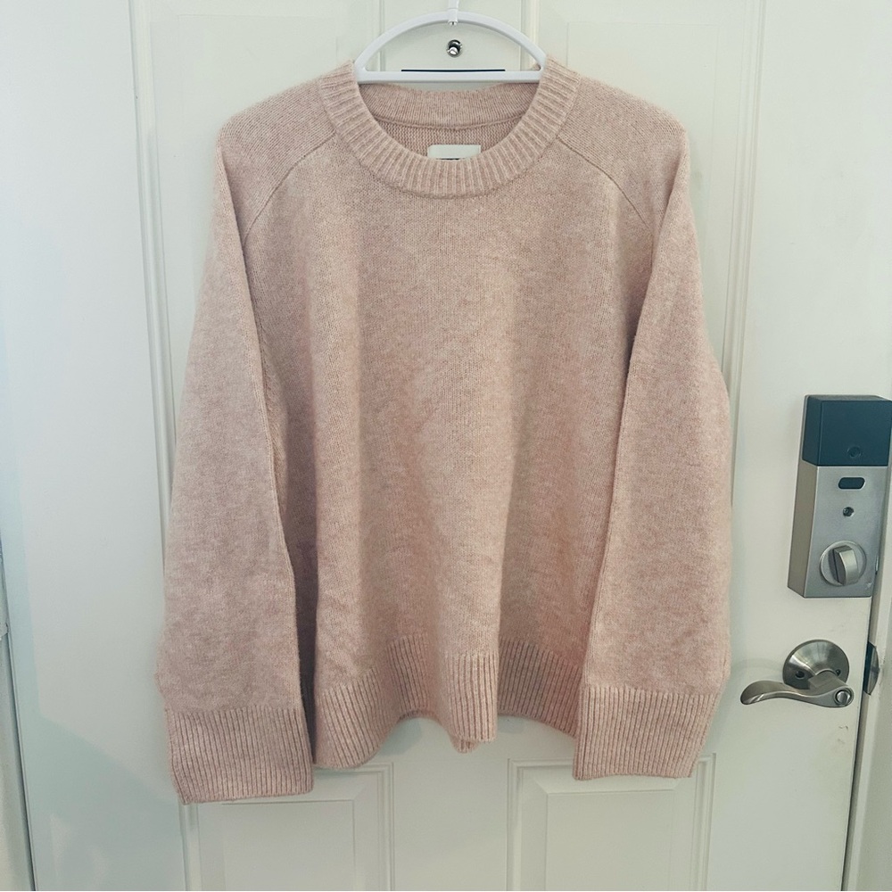 Abercrombie & Fitch Pink Crew Neck Sweater